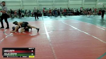 84 lbs Round 4 (10 Team) - Nolan Deshon, Neighborhood WC vs Jayce Nixon, Wrestling Mill