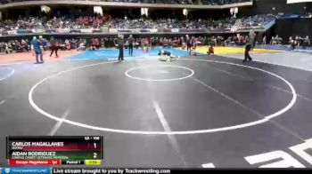 5 lbs Quarterfinal - Carlos Magallanes, Dumas vs Aidan Rodriguez, Corpus Christi Veterans Memorial