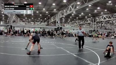 144 lbs Round 2 (4 Team) - Lukas Ryan, Savage WA White vs Micah Engelman, Mat Assassins Red