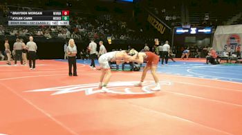 157 Class 2 lbs Champ. Round 1 - Kyler Carr, Mexico vs Brayden Morgan, Nevada