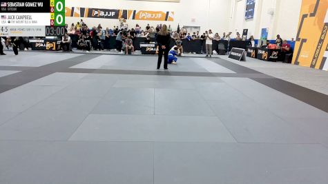 SEBASTIAN GOMEZ vs JAK CAMPBELL 2026 PBJJF Pan American Jiu-Jitsu Championships