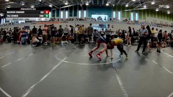 Round 2 - Mason Hinner, CCBWC vs Taj Jones, FL Scorpions Wrestling Club