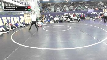 285 lbs Cons. Round 2 - Kolton McCoy, Columbia Falls vs Hunter Nelson, Libby