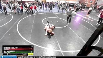 215 lbs Cons. Round 5 - Jackson Holman, Sandpoint vs Eli Anderson, Moses Lake