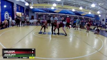 132 lbs Round 4 (8 Team) - Chrs Moore, Palm Harbor WC vs JAYKOB ORTIZ, Cypress Creek