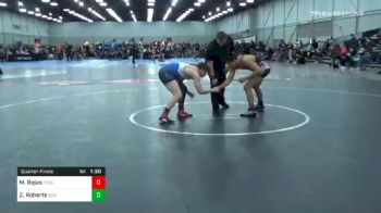 160 lbs Quarterfinal - Miguel Rojas, Toss Em Up Wrestling Academy vs Zayden Roberts, Elgin Grapplers