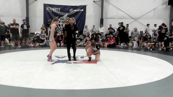 56 lbs Rr Rnd 7 - Aubry Wanner, Cowtown - W vs Claire Ballard, Carolina Gold