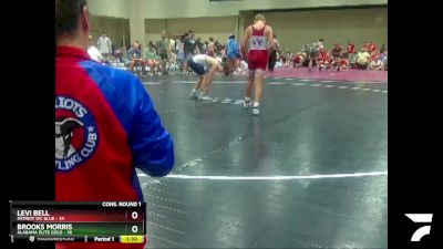 108 lbs Quarters & Wb (16 Team) - Levi Bell, Patriot WC Blue vs Brooks Morris, Alabama Elite Gold