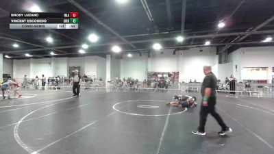 74 lbs Consolation - Brody Luzano, Inland Elite WC vs Vincent Escobedo, Grindhouse WC
