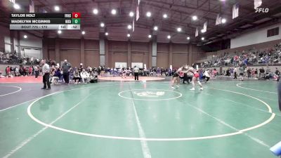 170 lbs Cons. Round 3 - Madelynn Mcginnis, Nixa vs Taylor Holt, Frontenac