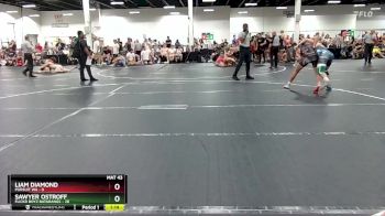 132 lbs Round 2 (6 Team) - Sawyer Ostroff, Flickr Boyz Batarangs vs Liam Diamond, Pursuit WA