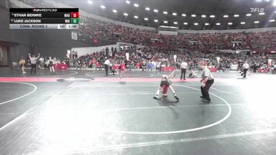 90 lbs Cons. Round 2 - Luke Jackson, Winneconne vs Ethan Behnke, Marathon