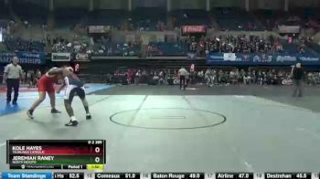 Champ. Round 1 - Jeremiah Raney, North Desoto vs Kole Hayes, Teurlings Catholic