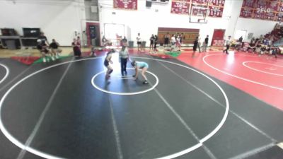 125 lbs Round 3 - Dylan Yamada, SoCal Hammers vs Savannah Miller, El Toro High School