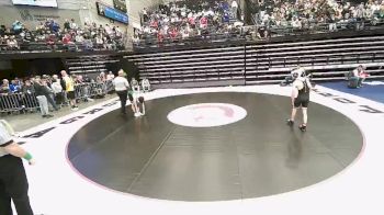 5A 120 lbs Champ. Round 1 - Gage Anderson, Wasatch vs Mathew Harris, Payson