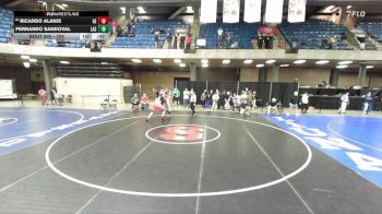 285 lbs Cons. Round 3 - Ricardo Alanis, Glenbard East vs Fernando Sandoval, LaSalle-Peru