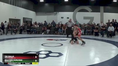 95 lbs Semis & 1st Wrestleback (8 Team) - Brayden Kuhlman, Westshore vs Tim Rallo, Missouri Gold