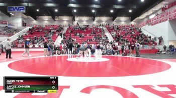 190 lbs Semifinal - Avery Tetik, PERRY vs Laycee Johnson, HARRAH