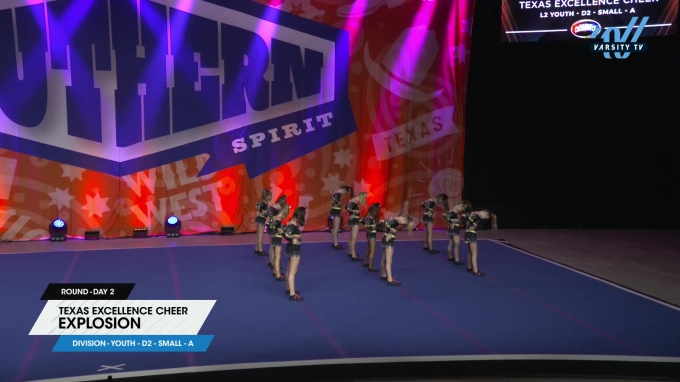 Texas Excellence Cheer - Explosion [2025 L2 Youth - D2 - Small - A Day ...