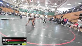120 lbs Cons. Round 7 - Ali Hamzia, Redwood vs Damian Jones, Christian