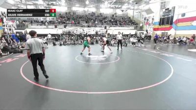 285 lbs Cons. Semis (16 Team) - Isaac Clay, Cheyenne East vs Julius Hernandez, Kelly Walsh