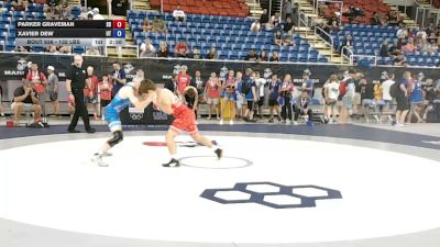 132 lbs Cons. Rd Of 128 - Parker Graveman, South Dakota vs Xavier Dew, Utah