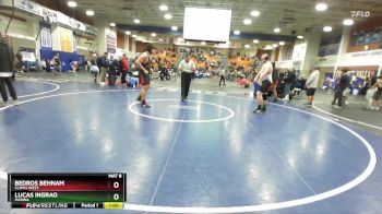 285 lbs Cons. Round 3 - Bedros Behnam, Clovis West vs Lucas Ingrao, Marina