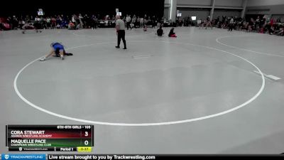 105 lbs Quarterfinal - Maquelle Pace, Champions Wrestling Club vs Cora Stewart, Askren Wrestling Academy