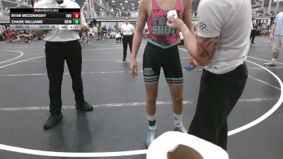 126 lbs Round 4 (6 Team) - Chase Williams, Team Shutt Mau Mau vs Ryan McConaghy, Seagulls WC