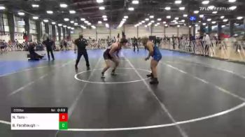 220 lbs Consolation - Nelson Toro, FL vs Benjamin Farabaugh, PA