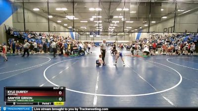 70 lbs Champ. Round 1 - Kyle Durfey, Westlake vs Sawyer Gibson, Fremont Wrestling Club