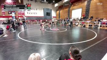 110 lbs Cons. Round 4 - Shaylee Loveland, Campbell County vs Candace Cary, Big Piney