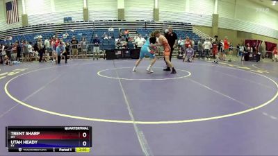 132 lbs Quarterfinal - Trent Sharp, OH vs Utah Heady, KY