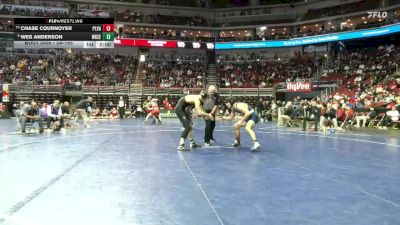 3A-165 lbs Cons. Round 4 - Chase Cournoyer, Pleasant Valley vs Wes Anderson, Waukee