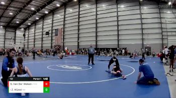 112 lbs Cons. Semi - Zainab Hijawi, Relentless Wrestling vs Samantha Van Der Weken, Virginia Team Predator Wrestli