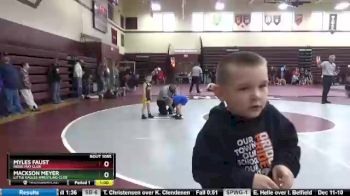 Semifinal - Mackson Meyer, Little Eagles Wrestling Club vs Myles Faust, Indee Mat Club