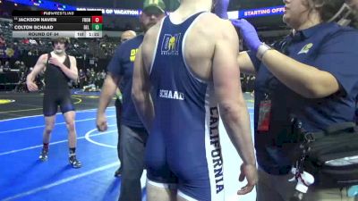 165 lbs Round Of 64 - Jackson Naven, Frontier (CS) vs Colton Schaad, Del Norte (NC)