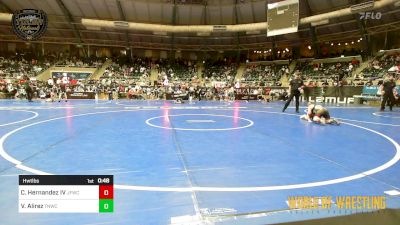 Consolation - Carlos Hernandez IV, Junior Flyers Wrestling Club vs Vladimer Alirez, TNWC