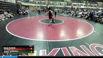 120 lbs Finals (8 Team) - Isaac Pumper, New Prague vs Wyatt Sandoval, Vacaville