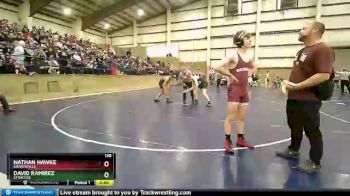 138 lbs Cons. Round 3 - Nathan Hawke, Grantsville vs David Ramirez, Syracuse