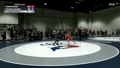 79 lbs Cons. Round 5 - Ethan Teague, Cowboy RTC vs Michael Baldwin, Ragnarok Wrestling Club