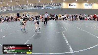 56 lbs Round 2 - Logan Kohler, Rough House vs Jacob Nelson, Rangers WC