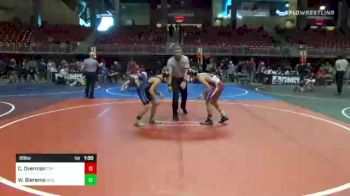 98 lbs Semifinal - Chase Overman, Top Notch WC vs Weston Bierema, Bon Homme