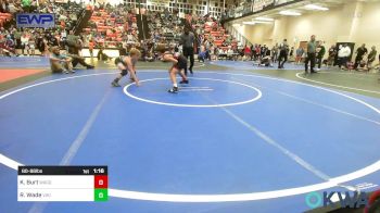 80-86 lbs Rr Rnd 2 - Kaiden Burt, Wagoner Takedown Club vs Ryker Wade, Viking Wrestling Club