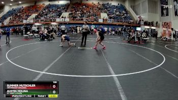 106 lbs Semifinal - Austin Molina, St. Mary`s Ryken vs Summer Mutschler, Archbishop Spalding
