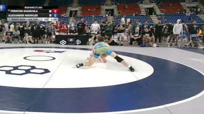 138 lbs Cons. Rd Of 32 - Preston Kharchla, Ohio vs Alexander Knowles, Wisconsin