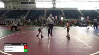 57 lbs Quarterfinal - Cohen Archibald, Legacy Elite WC vs Maverick Sanchez, Rough House WC