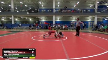 115 lbs Placement Matches (16 Team) - Collin Strayer, Contenders Wrestling Academy vs Nolan Haggerty, Westshore