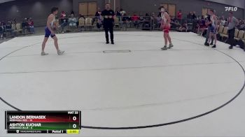 135 lbs Round 6 (8 Team) - Ashton Kuchar, Nebraska Blue vs Landon Bernasek, Nebraska Red
