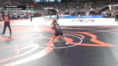 Cons. Round 3 - Millie Jensen, Millard South vs Kelsey Talkington, Crete